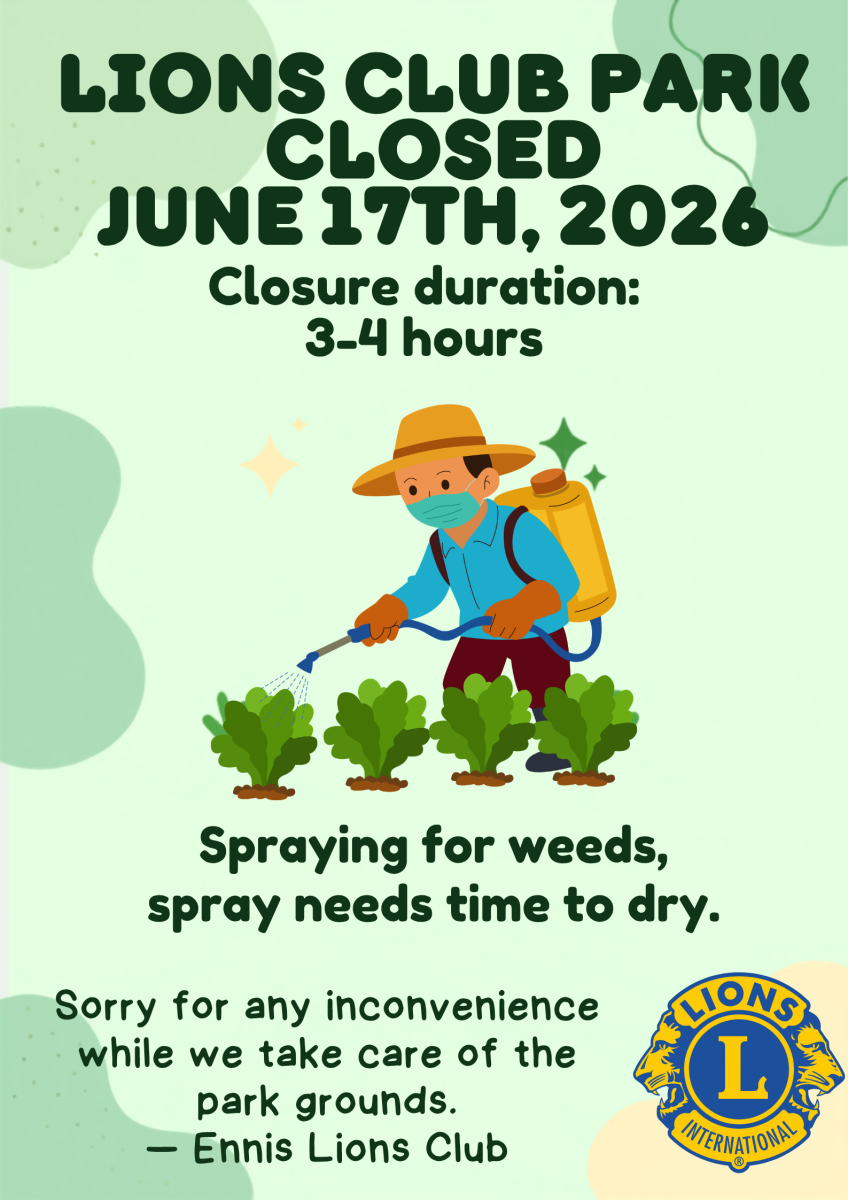 spraying weeds at lion club park