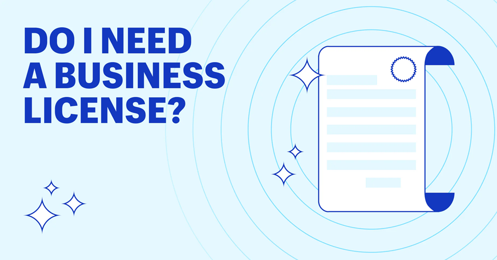 Do I need a business license? blank business license